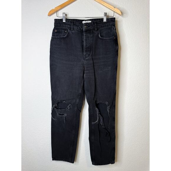 Free People Black High Rise Jeans - Picture 4 of 8